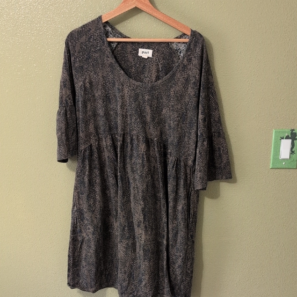 PACT Empire Waist Dress